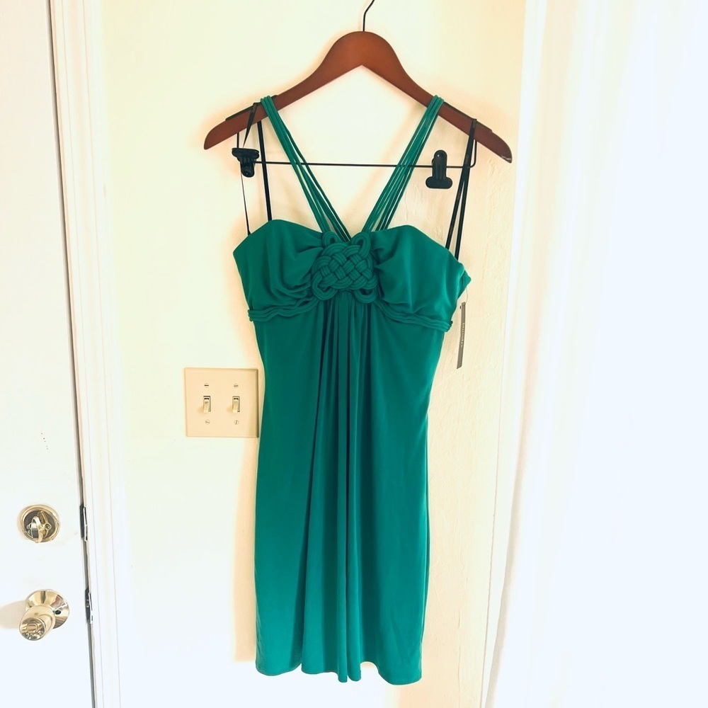 NWT Laudry Green Womens Dress Size 4